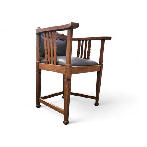 Art Nouveau Lounge Chair For Sale - Image 14 of 15