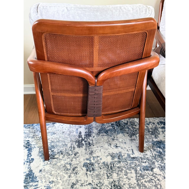 Pair McGuire Knot Lounge Chairs For Sale - Image 12 of 13