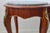 Late 20th Century French Louis XV Style Occasional Side Tables Feature Green Marble Tops, Non-Identical-a Pair For Sale - Image 11 of 18