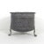 Vintage Claw Footed Pierced Brass Planter With Grape Motif Rope Edge For Sale - Image 4 of 9