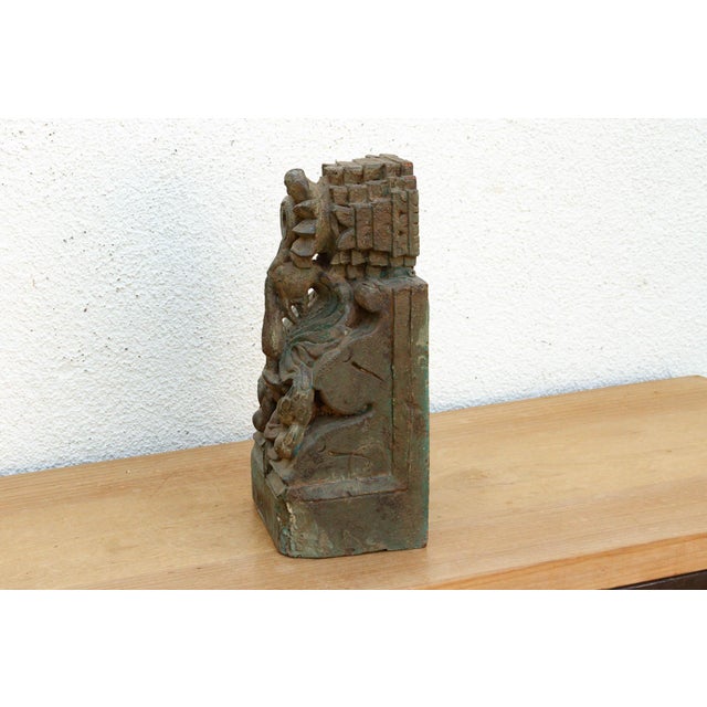 Mid 19th Century Verdigris Architectural Corbel For Sale In Los Angeles - Image 6 of 7