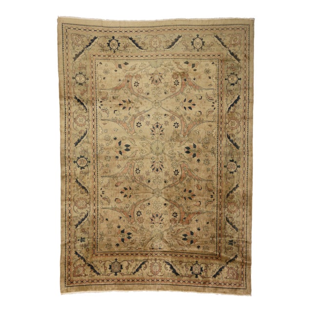 Vintage Persian Mahal Rug - 13'00 x 18'03 For Sale