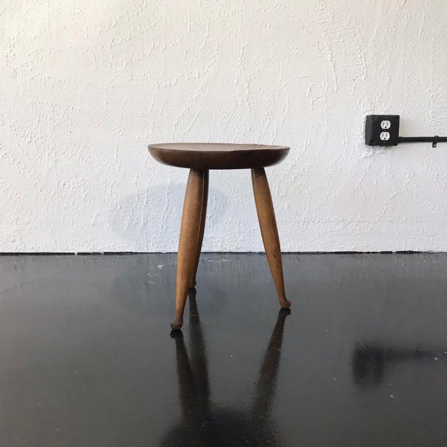 Midcentury Milking Stool For Sale - Image 9 of 12