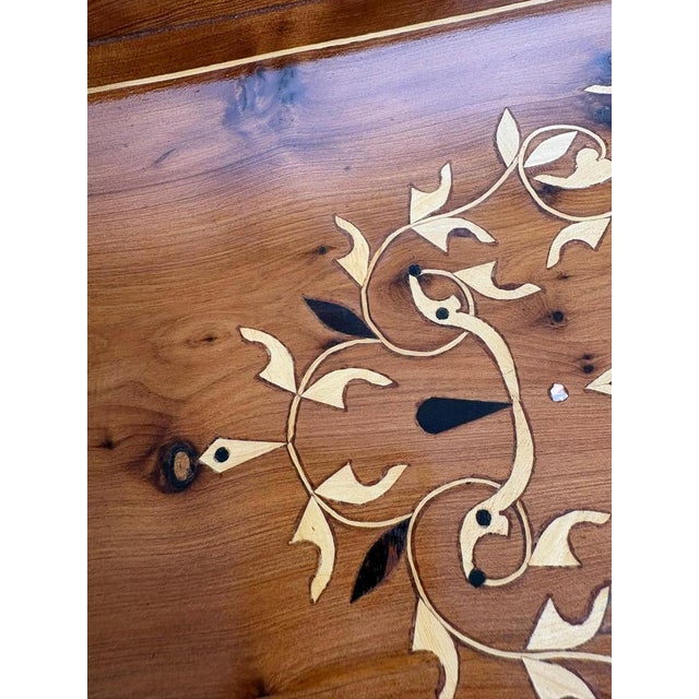French Provincial Style Wooden Tray, 1950s For Sale - Image 10 of 13