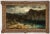 View of the Bergsee is an original modern artwork realized by the Austrian artist and painter Josef Brunner in the middle...