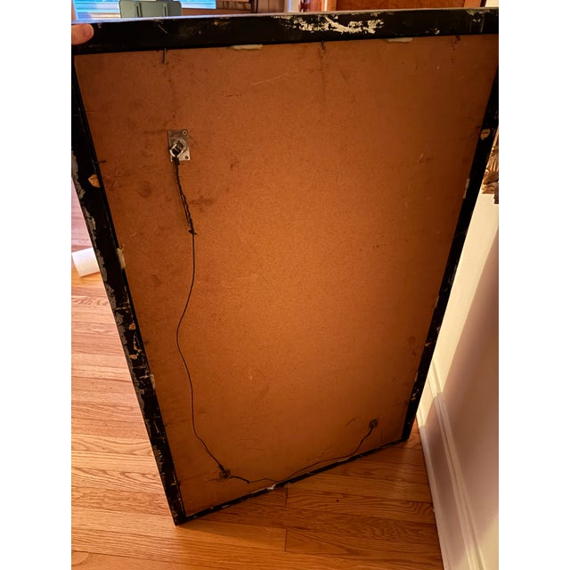 1970s 1970s Op Art Meets Industrial Mirror For Sale - Image 5 of 8
