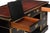 English Antique Campaign Ebonized Pedestal Desk, 19th Century For Sale - Image 13 of 18