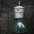 French Factory pendant light Green, thick quality Enamel. Used in warehouses and factories. E27 / E26 Up to 250V...