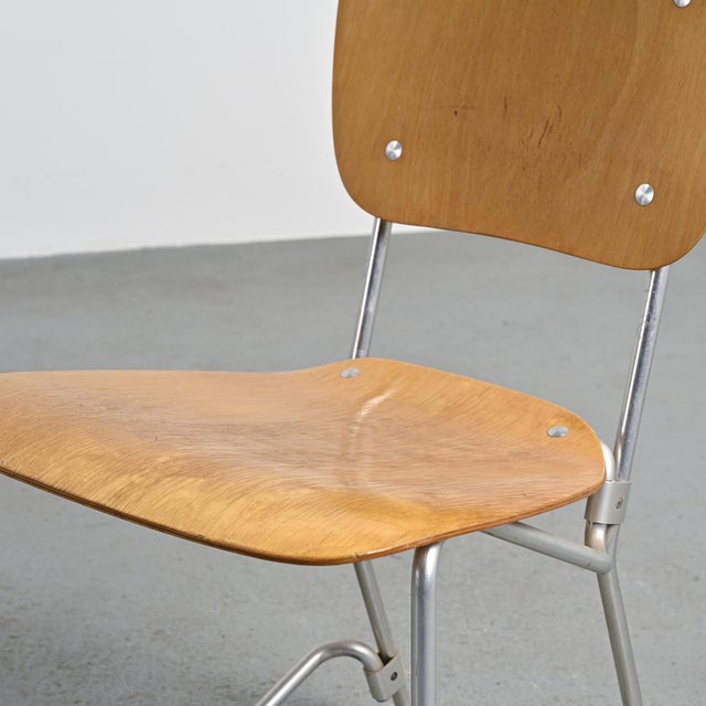 Chair by Armin Wirth for Aluflex, 1960s For Sale - Image 10 of 11