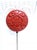 Chinoiserie 1920s Antique Hand Carved Chinese Cinnabar Hatpin For Sale - Image 3 of 3