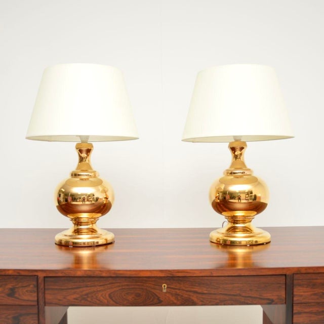 Vintage Italian Ceramic Table Lamps, 1960, Set of 2 For Sale - Image 11 of 11