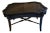 19th Century Black Papier Mache Chinoiserie Coffee Table For Sale