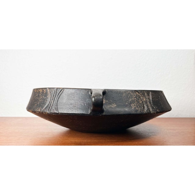 Large Mid-Century Modern Danish Studio Pottery Bowl from Lund Keramik, 1960s For Sale - Image 16 of 18