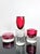 Model 7425 Art Glass Vase and Jardiniere Set by Jaroslav Svoboda for Škrdlovice, Czechoslovakia, 1974, Set of 3 For Sale - Image 4 of 15