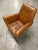 Vintage Cubist Leather Lounge Chair For Sale - Image 16 of 16