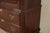 Ethan Allen Georgian Solid Cherry Wood Armoire Dresser or Gentleman's Chest For Sale - Image 10 of 15