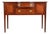 Kittinger Federal Mahogany Bow Front Sideboard Credenza or Buffet For Sale