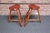 Pair of Vintage Studio Craft Windsor-Style Three Legged Low Stools in Cherrywood For Sale - Image 4 of 12