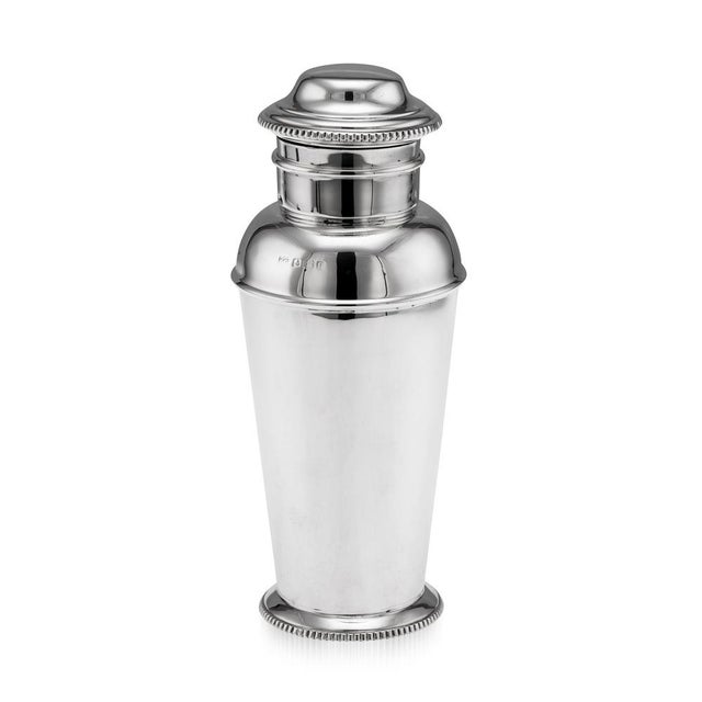 Vintage English Art Deco Silver Cocktail Shaker from Mappin & Webb, 1930s For Sale - Image 15 of 15