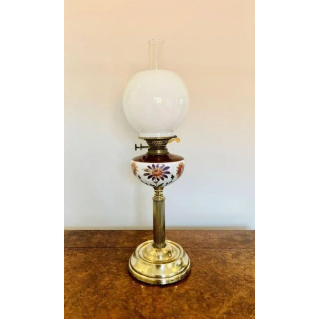 Victorian Oil Lamp, 1860s For Sale - Image 3 of 7