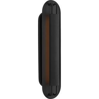 Kelly Wearstler for Visual Comfort Signature Teline 24" Oval Sconce in Matte Black For Sale