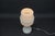 Opaline Glass and Brass Table Lamp from Drukov Brno, Former Czechoslovakia, 1970s For Sale - Image 10 of 12