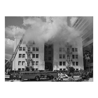 1981 Los Angeles Fire Photograph by Don Ware For Sale