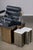 Ludie Irregular Shape Side Table with Black Marble Top For Sale - Image 4 of 5