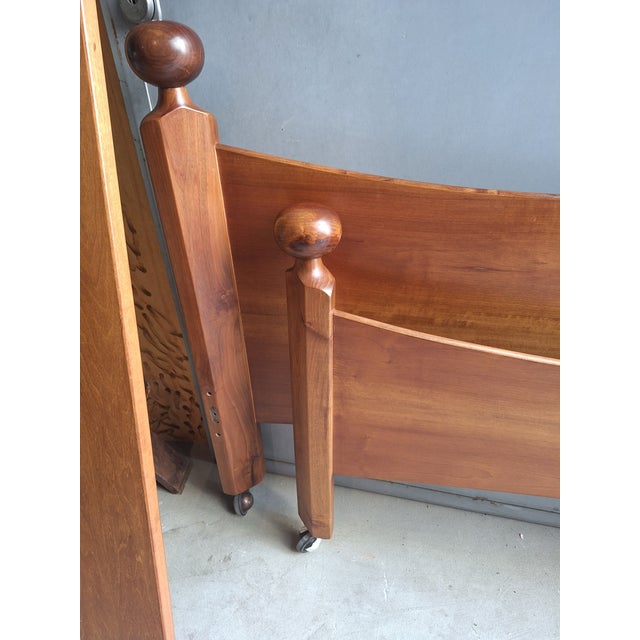 1950s Vintage Chesa Laria Bed by Luigi Caccia Dominioni for Azucena, 1959 For Sale - Image 5 of 8