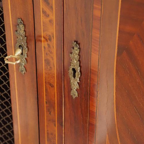 French Louis XVI Mahogany Bookcase For Sale - Image 11 of 18