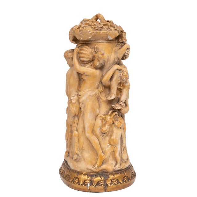 Antique Tankard the Triumph of Silenus by Gerard Van Opstal Flemish, 1880 For Sale - Image 6 of 15