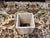 Tan 20th Century Travertine Side Table For Sale - Image 8 of 12