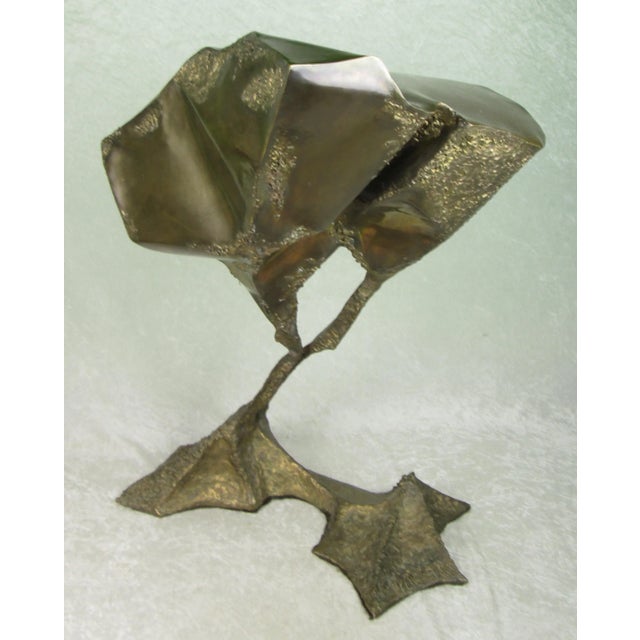 1975 Rogelio Madero De La Pena Bronze Sculpture "Campana en El Norte" For Sale - Image 15 of 18