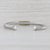David Yurman David Yurman Renaissance Cuff Bracelet Garnet Iolite Sterling Silver 14k Gold For Sale - Image 4 of 7