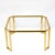 French Octagonal Brass & Glass Table from Maison Jansen, 1970s For Sale - Image 11 of 13