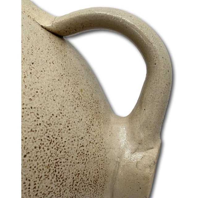 Excellent Antique American 2 Gallon Blue Decorated Stoneware Jug by F B Norton & Co. Worcester Massachusetts 1880s For Sale - Image 16 of 18