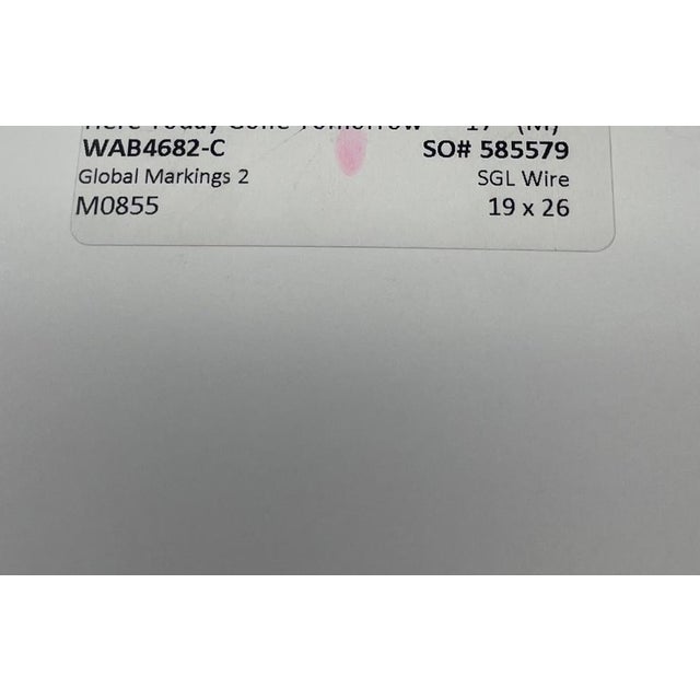 Paint Authentic Wendover Art Group Abstract MCM Giclee Wall Art Global Markings 2 For Sale - Image 7 of 9