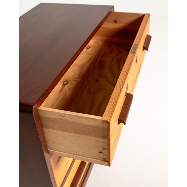 1930s Scandinavian Art Deco Chest of Drawers, 1930s For Sale - Image 5 of 11