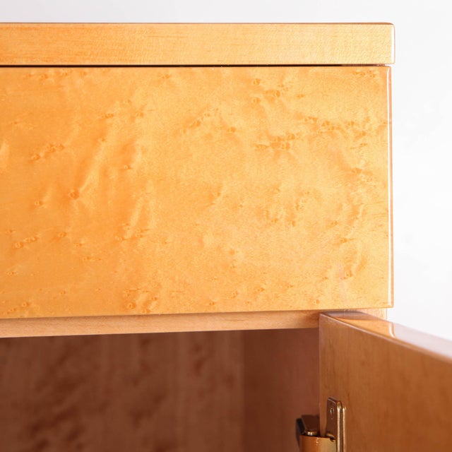 Speckled Maple Buffet, 1970s For Sale - Image 4 of 18