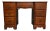 Mid-20th Century Continental Furniture Co. “John Hawks” Colonial Mahogany Executive Desk For Sale