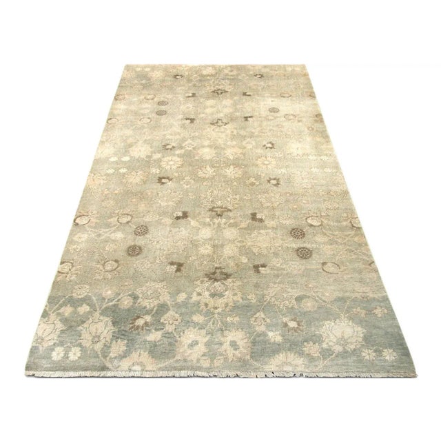 1950s 1950s Turkish Oushak Rug For Sale - Image 5 of 7