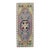 Vintage Zabihi Collection Funky Turkish Anatolian Mat Size Rug - 1'6" x 3'9" For Sale