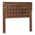 Queen Headboard Constructed From an Antique Indian Teakwood and Iron Door and Pillars For Sale