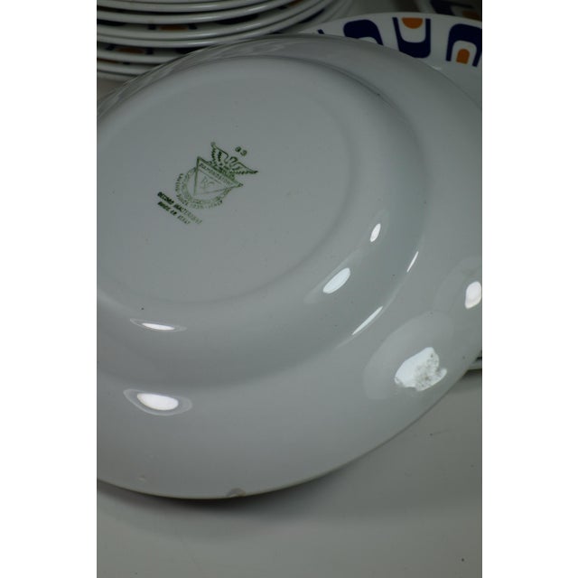 Ceramic Italian Ceramic Plates by Antonia Campi for Laveno, 1960s, Set of 26 For Sale - Image 7 of 9