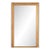 19th Century French Louis XVI Gilt Mantel Mirror For Sale