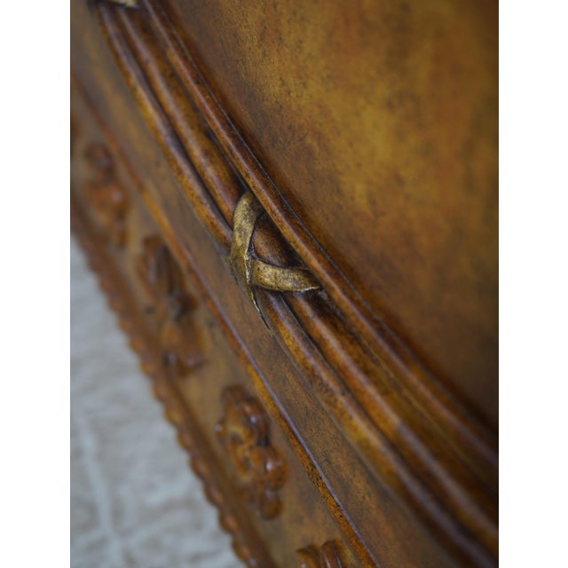 Maitland Smith King Size French Style Cane Bed For Sale - Image 13 of 18