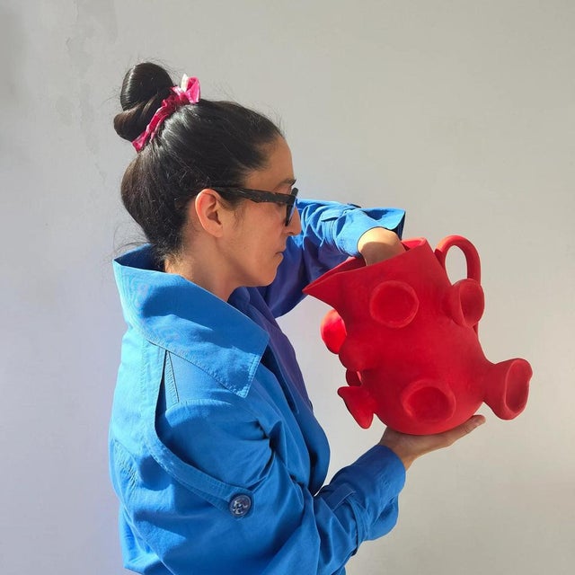Not Yet Made - Made To Order Puff Sculpture in Ceramic by Liliana Silva For Sale - Image 5 of 6