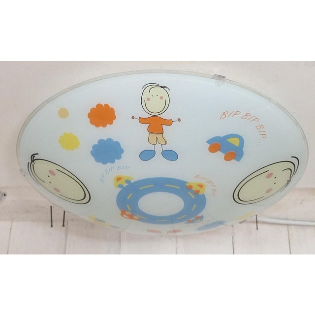 Vintage Children's Room Ceiling Lamp, 2000s For Sale - Image 4 of 7