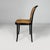 Czechoslovak Modern Straw and Black Wood Chairs 811 by Joseph Hoffmann for Drevounia, 1980s, Set of 6 For Sale - Image 3 of 15