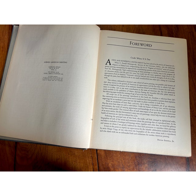 1940s 1940 First Edition "Modern American Painting" Hardcover Book For Sale - Image 5 of 12